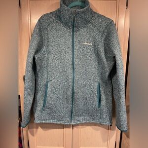 Avalanche women’s turquoise green XL zip up jacket